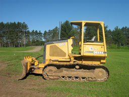 Kadlec Excavating bulldozer.