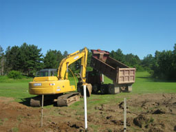 Kadlec Excavating dumptruck.